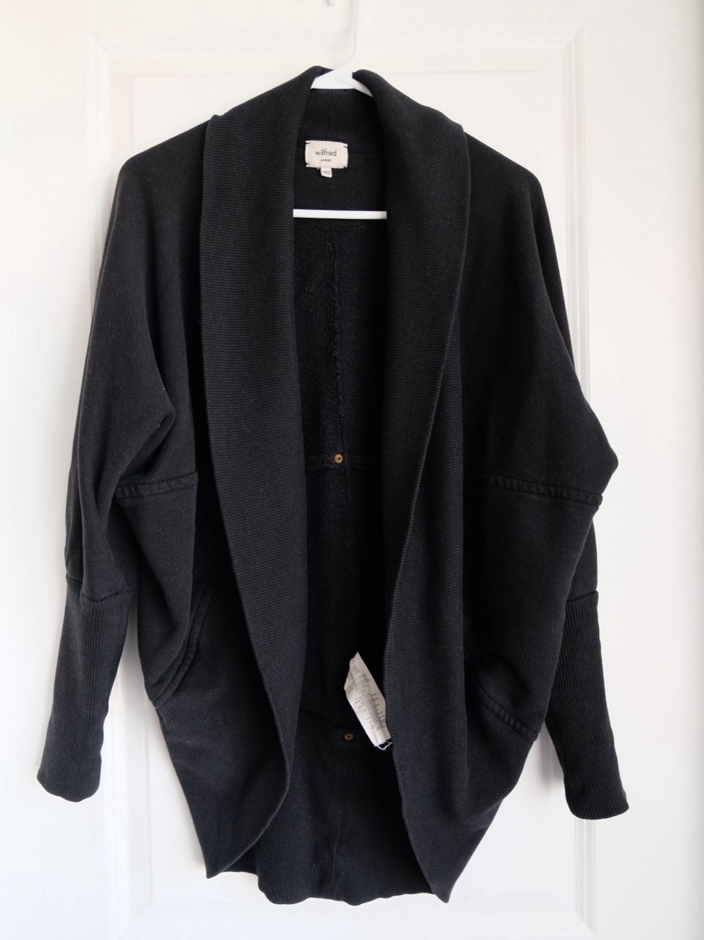Wilfred Diderot Sweater Black Cardigan Size XS